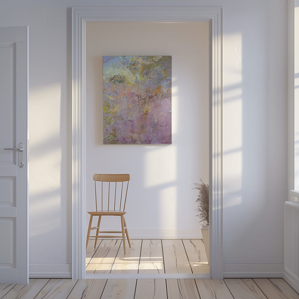 Pastellandschap | Canvas