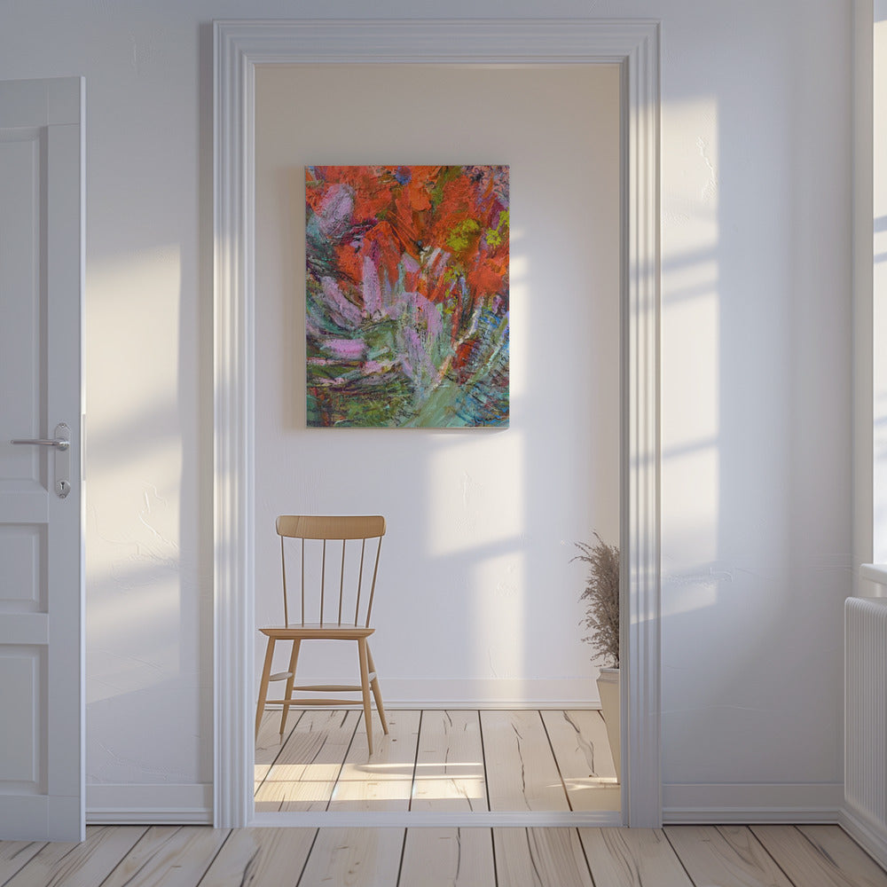 Levendige Bloomscape | Canvas
