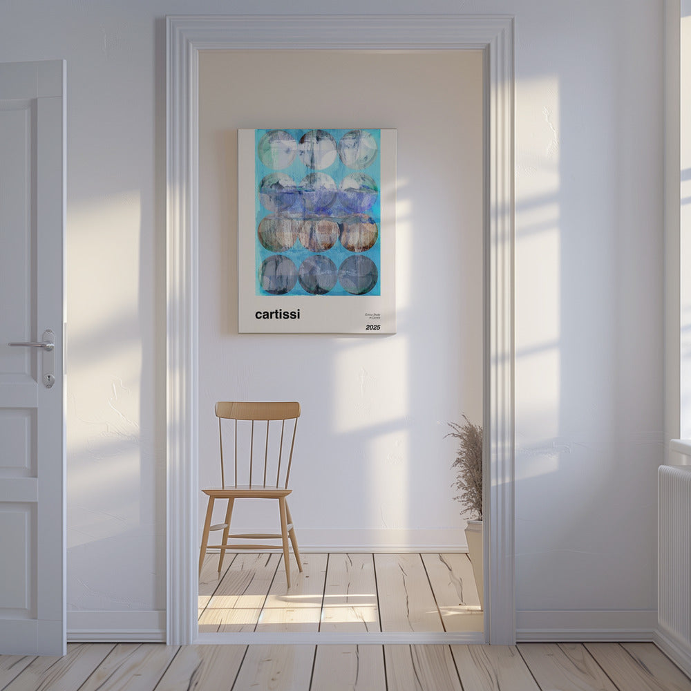 Colour Study In Circles | Canvas