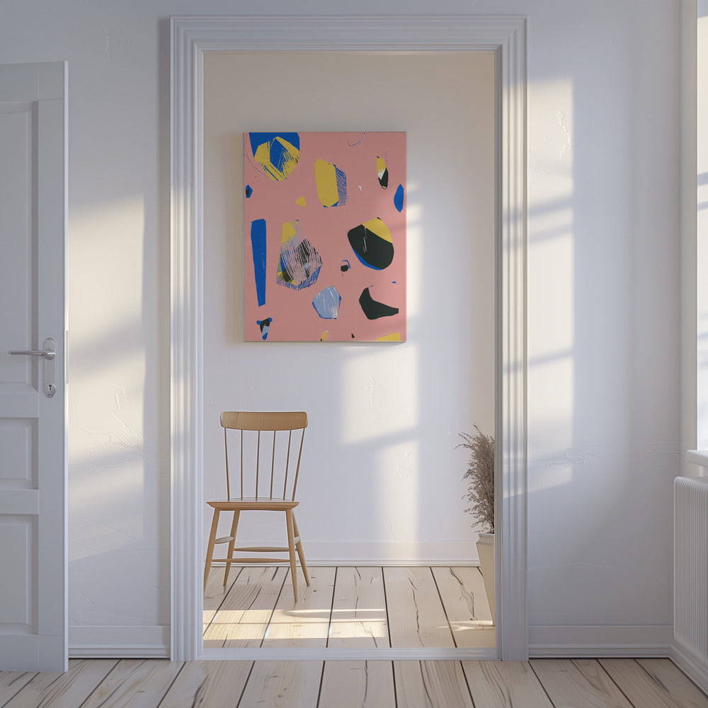 Rotsen Roze | Canvas
