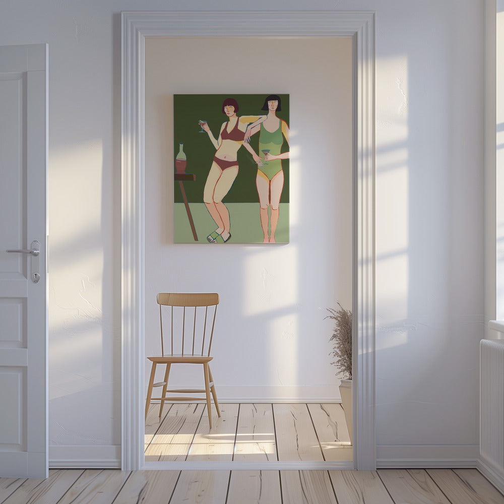 Loungin’ Ladies | Canvas