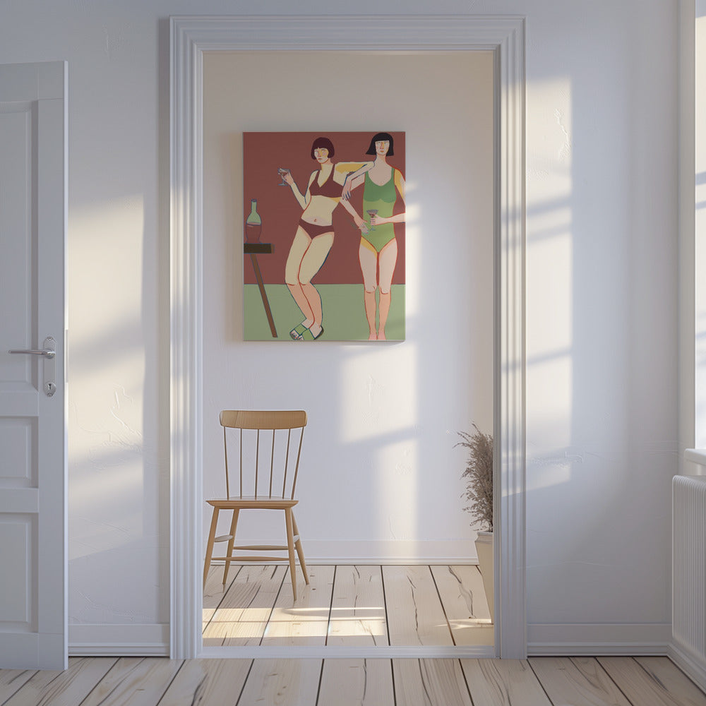 Loungin’ Ladies | Canvas