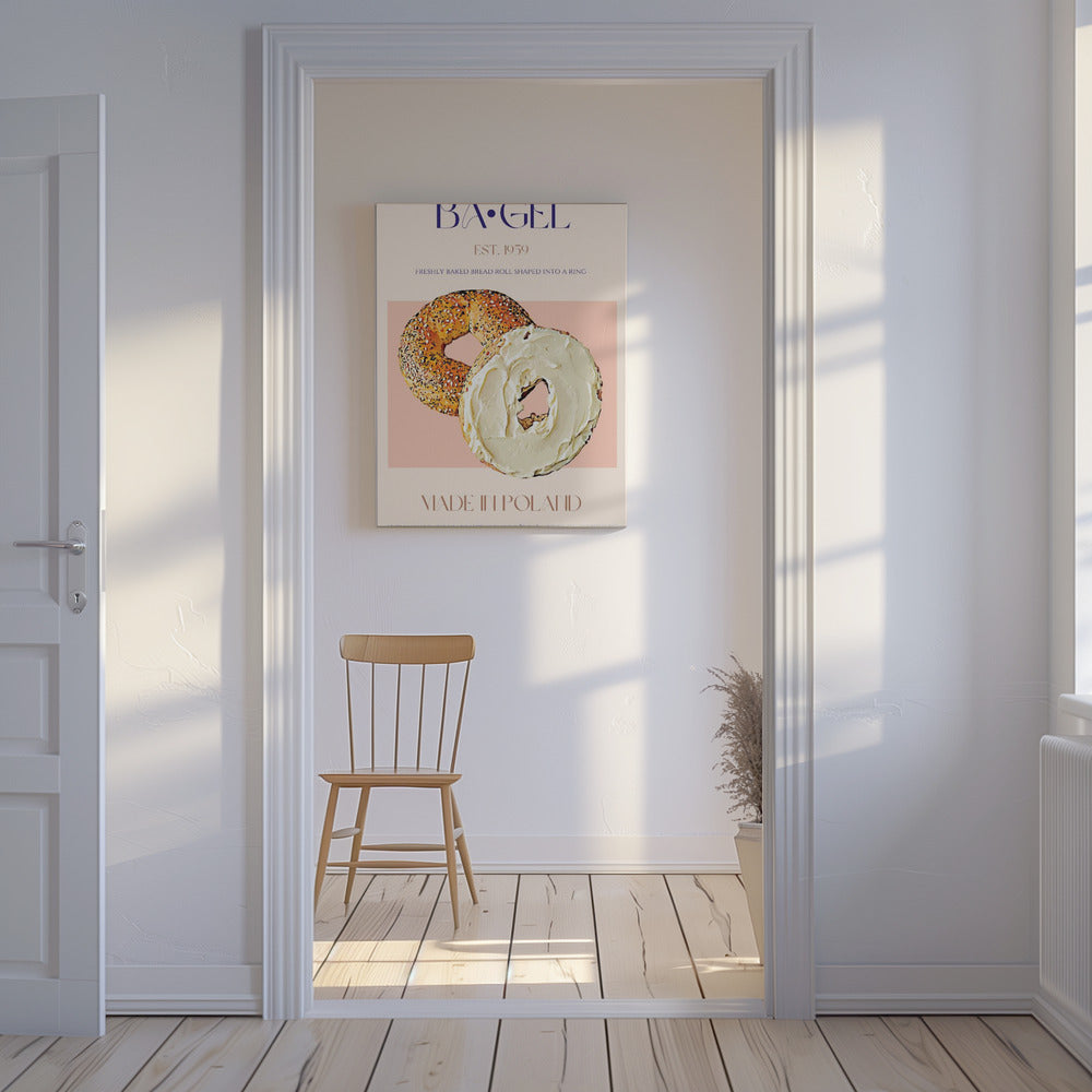 Poolse Bagel Delight | Canvas