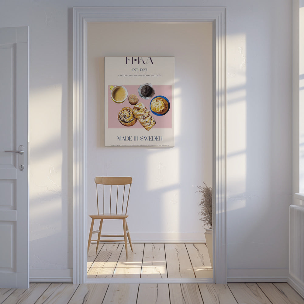 Zweedse koffiepauze | Canvas