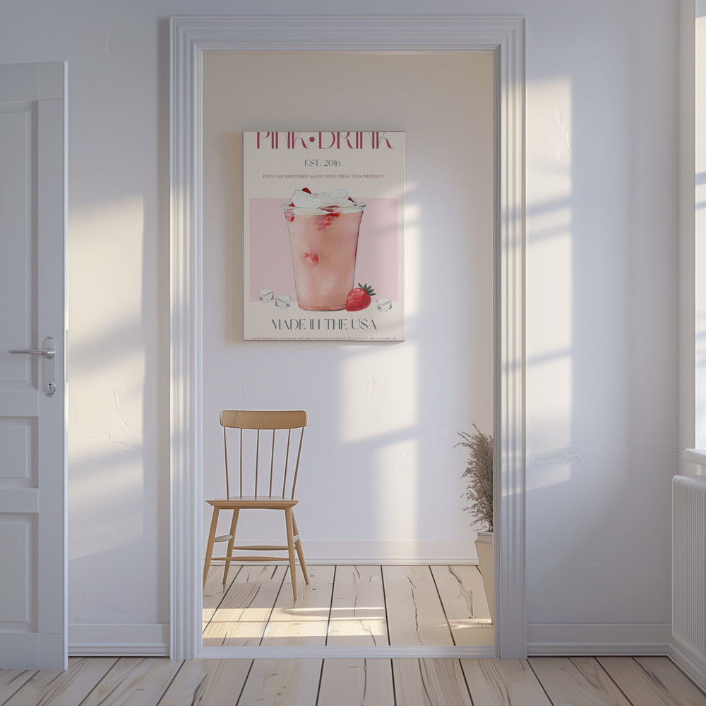 Roze Drank Print | Canvas