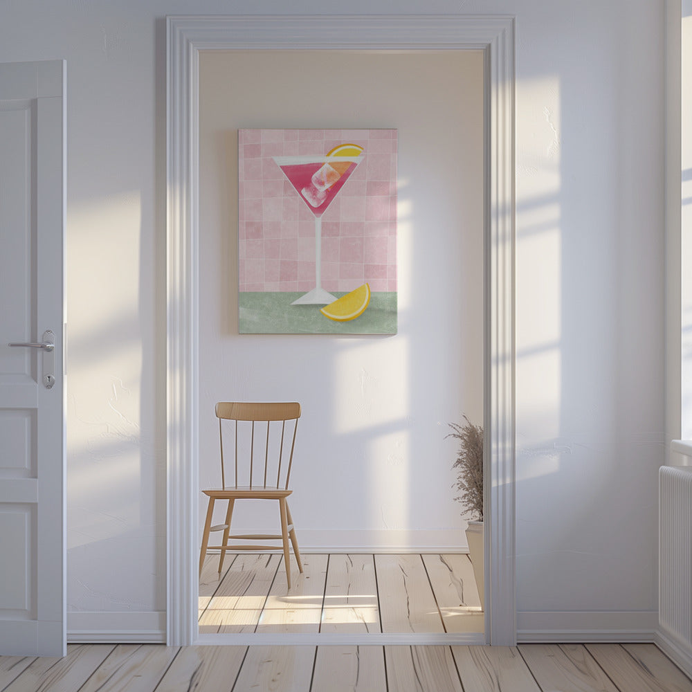 Roze cocktail | Canvas