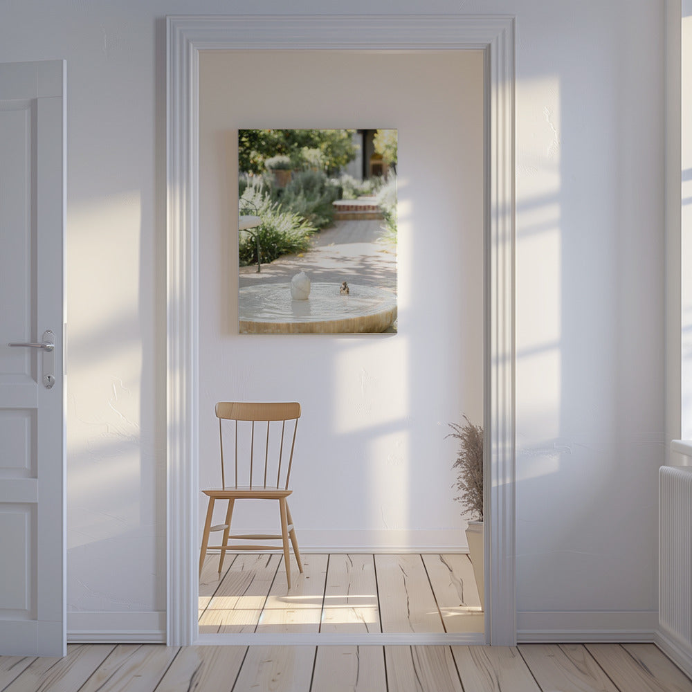 Veren en druppels | Canvas