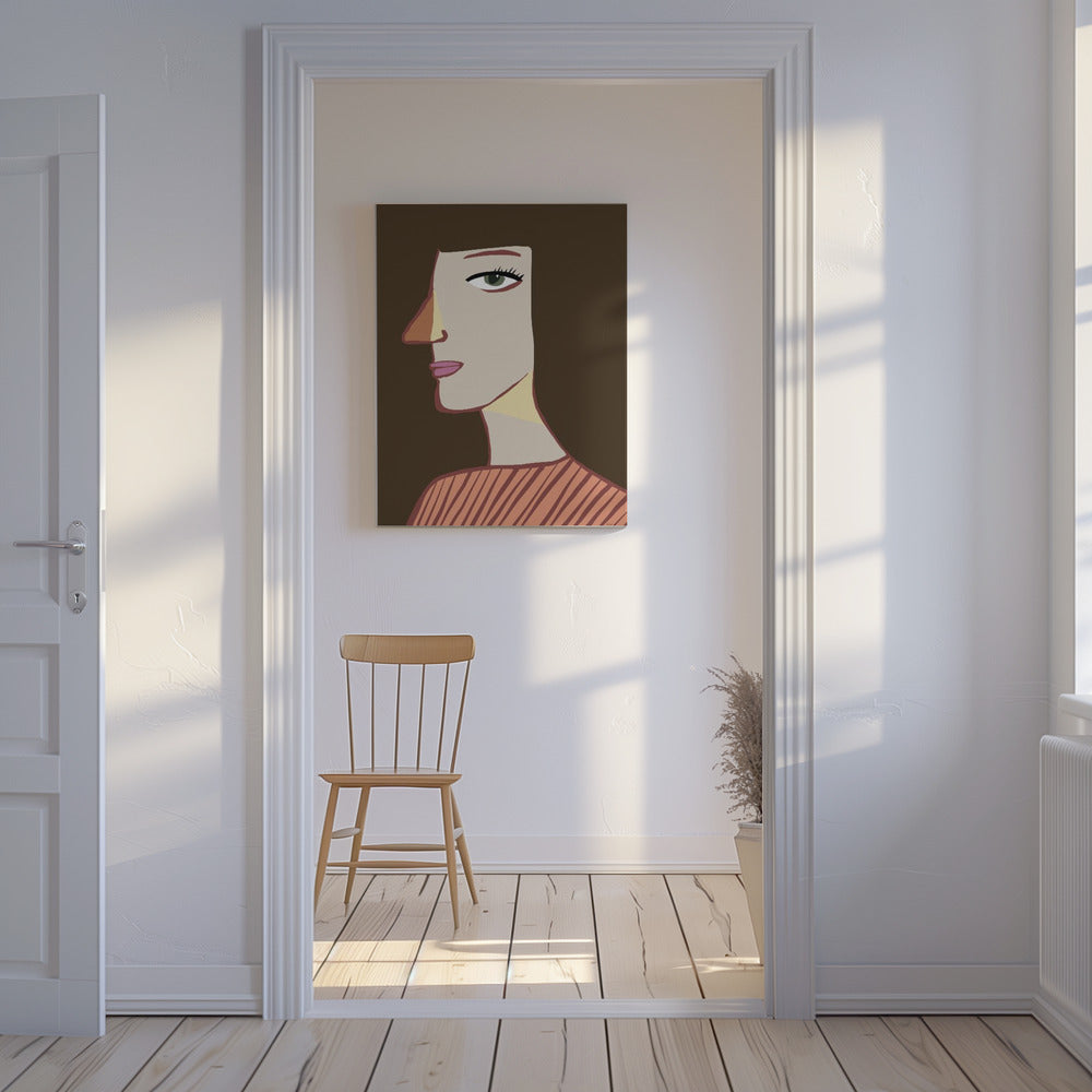 Woman profile | Canvas