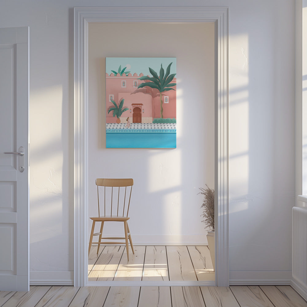 Marokko Deuren | Canvas