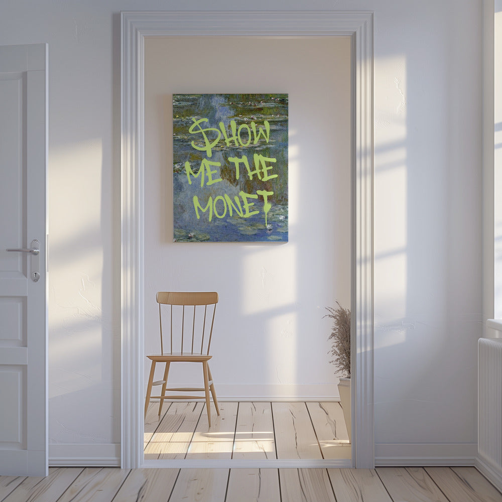 Monets ironische wending | Canvas