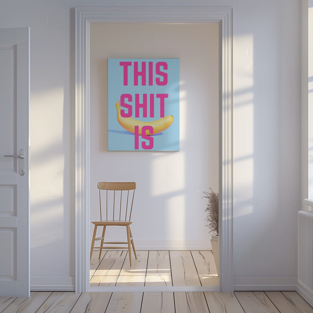 Bold Banana Statement | Canvas