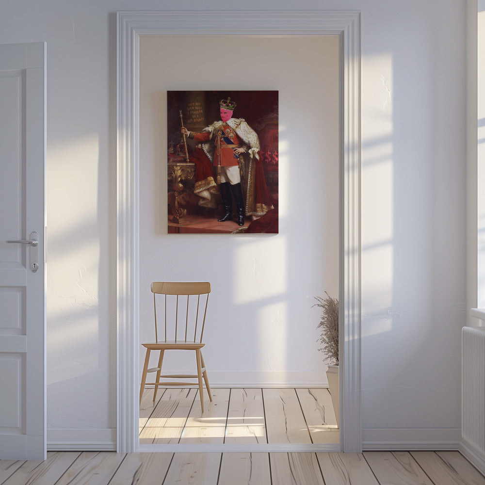 Koninklijk figuur in regalia | Canvas