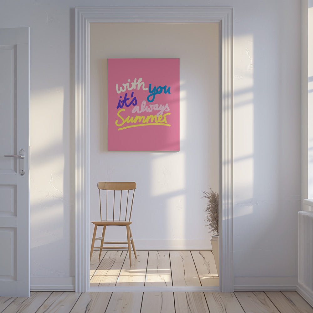 Eindeloze zomervibes | Canvas