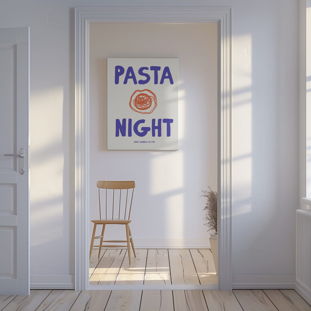 Pastaliefhebbers, verenigt u! | Canvas