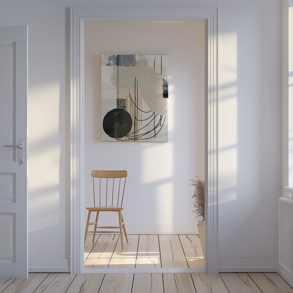Sporen van Gedachte | Canvas