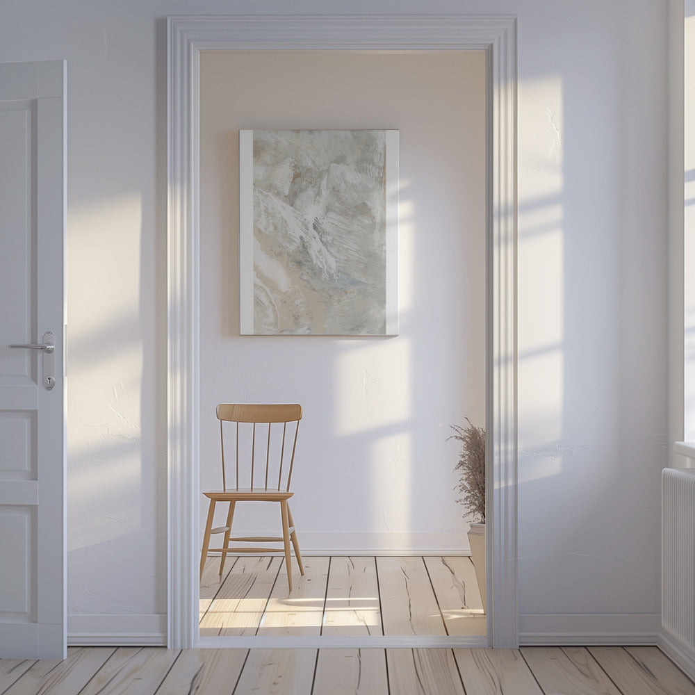 Getextureerde getijden | Canvas