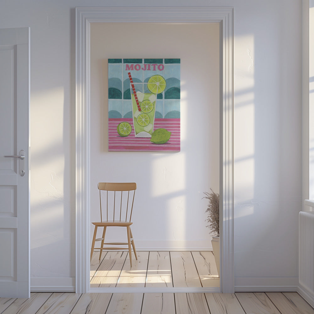Glass of Mjito | Canvas