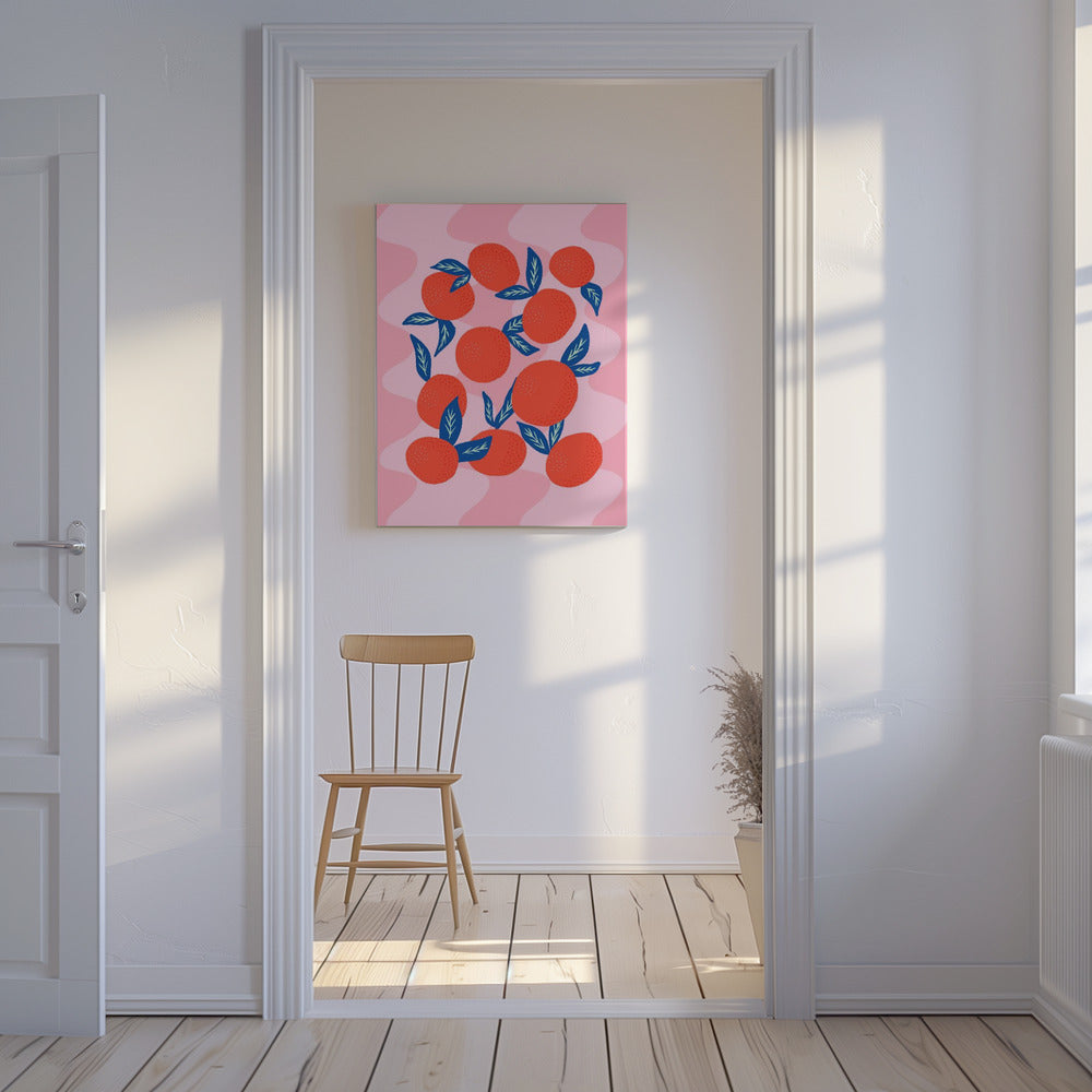 Levendige mandarijnen | Canvas