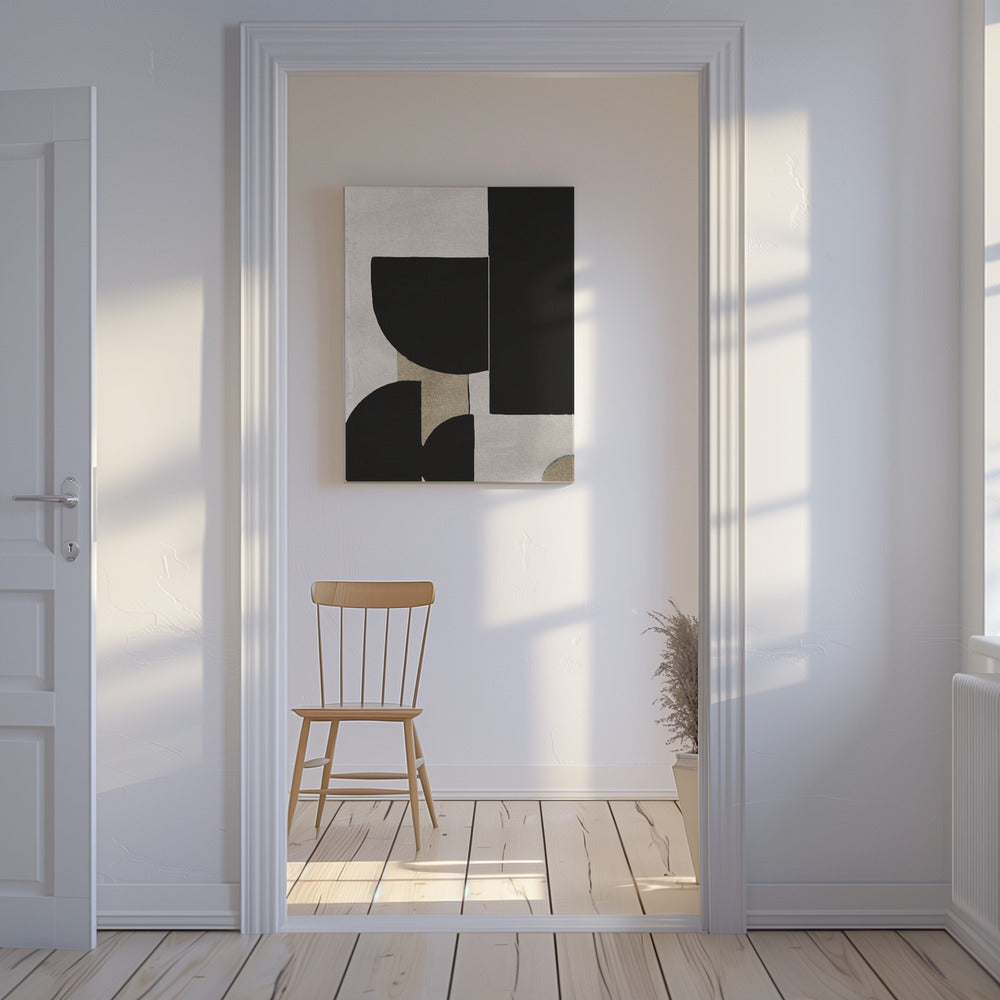Schaduwspelvormen | Canvas