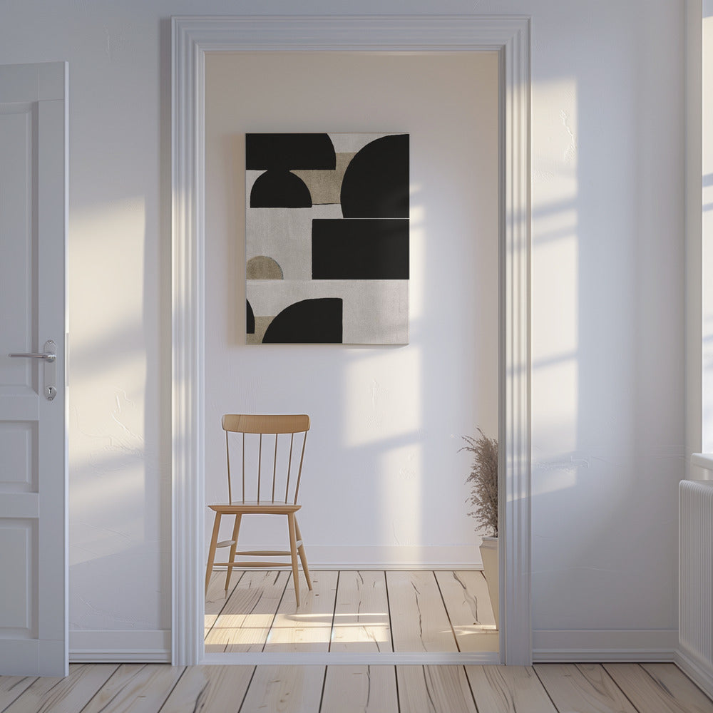 Schaduwspelvormen | Canvas