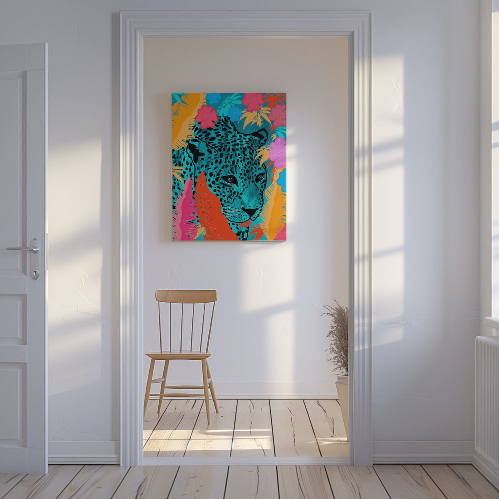 Kleurrijke jungle | Canvas