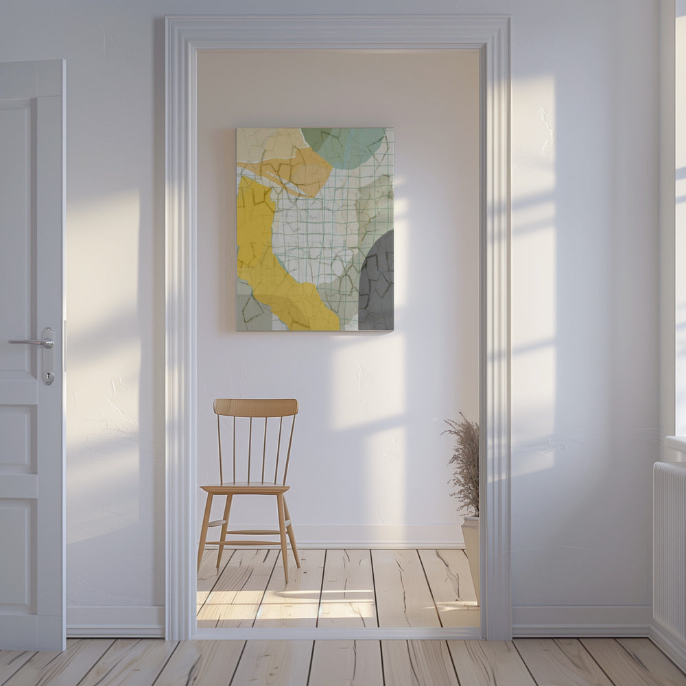 Terrestrische traceringen | Canvas