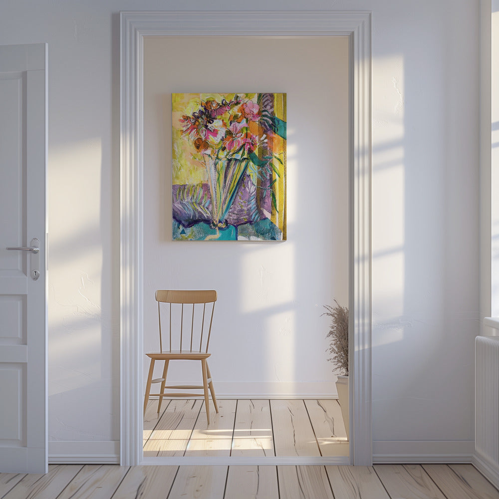 Levendige Bloei Dans | Canvas