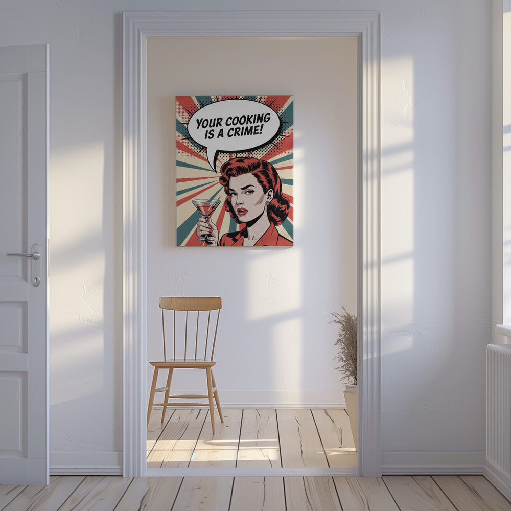 Retro Culinaire Roast | Canvas