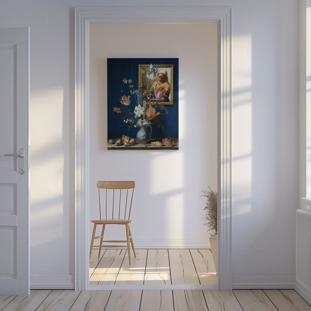 Balthasar &amp; Vermeer - Kunst gecombineerd | Canvas