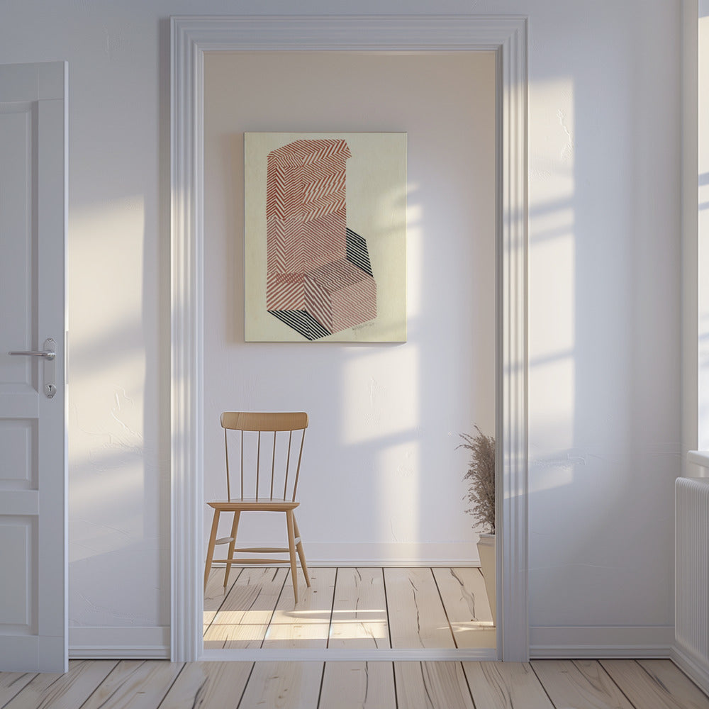 Veelhoekige vorm I. | Canvas