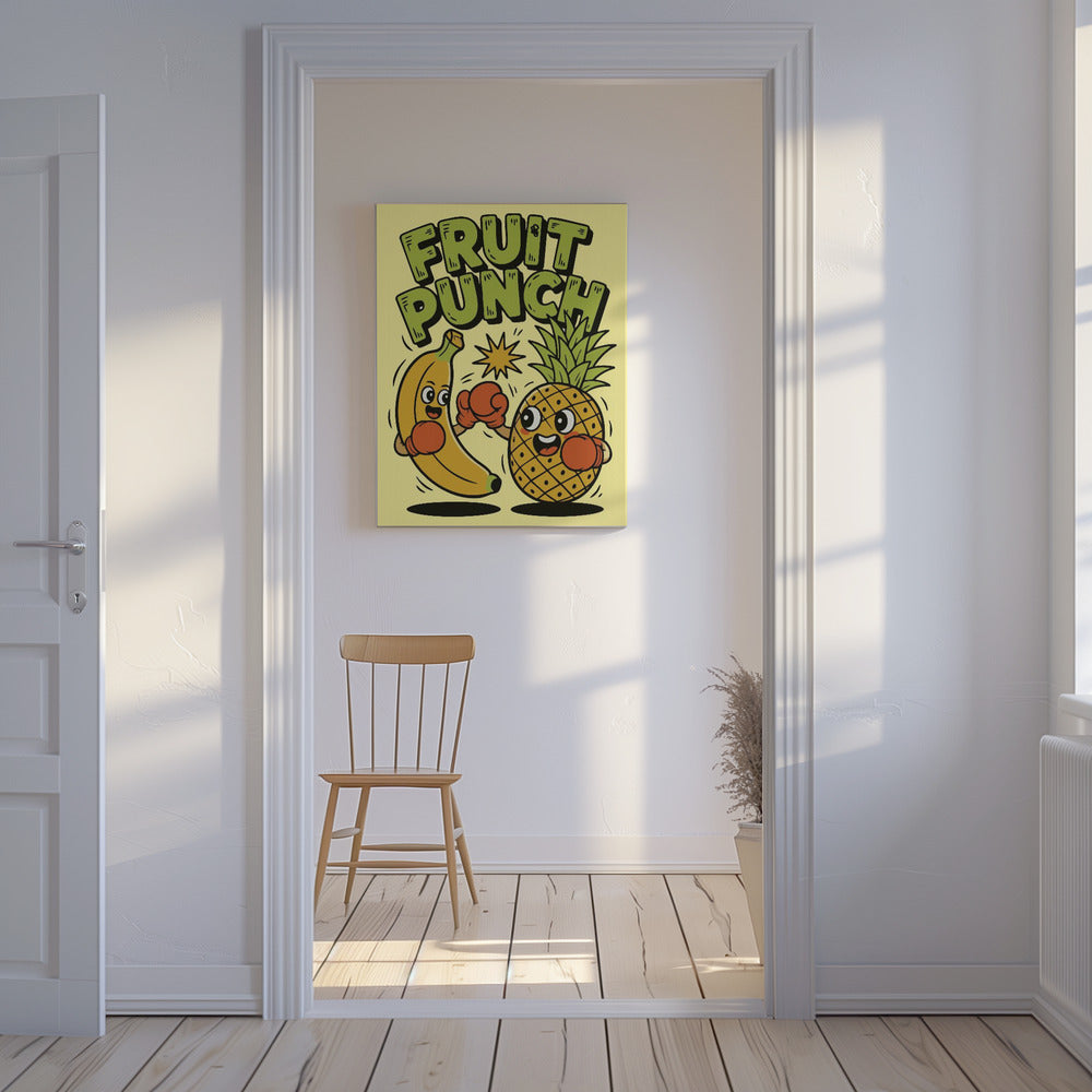 Fruit Punch Roze | Canvas