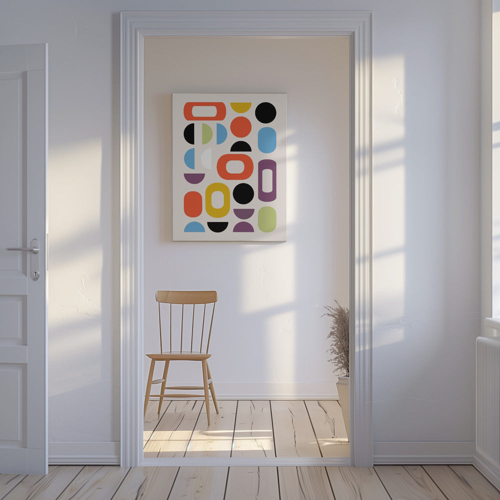Midden van de eeuw | Canvas