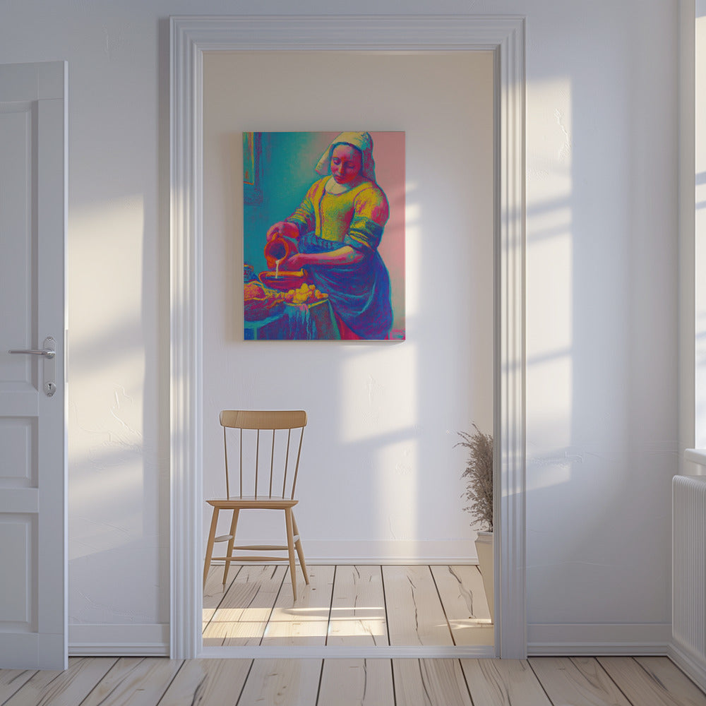 Psychedelisch gieten | Canvas