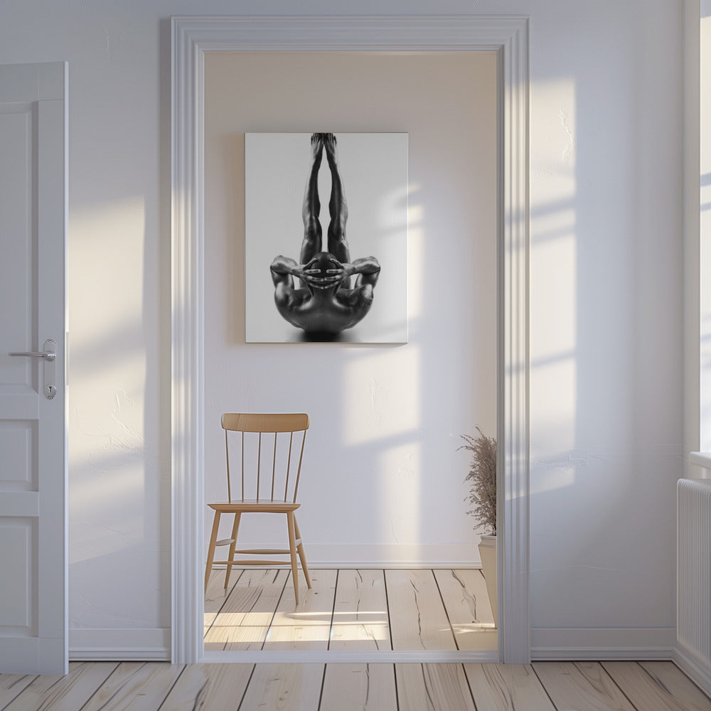 Metallic Naakt 1 | Canvas