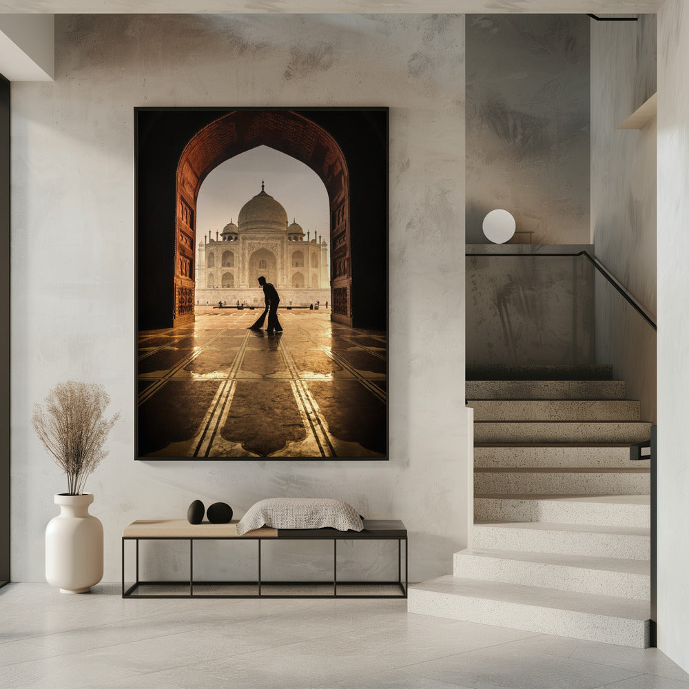 taj mahal cleaner | Poster