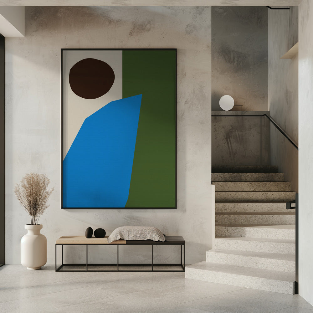 Kleurblokken 04 | Poster