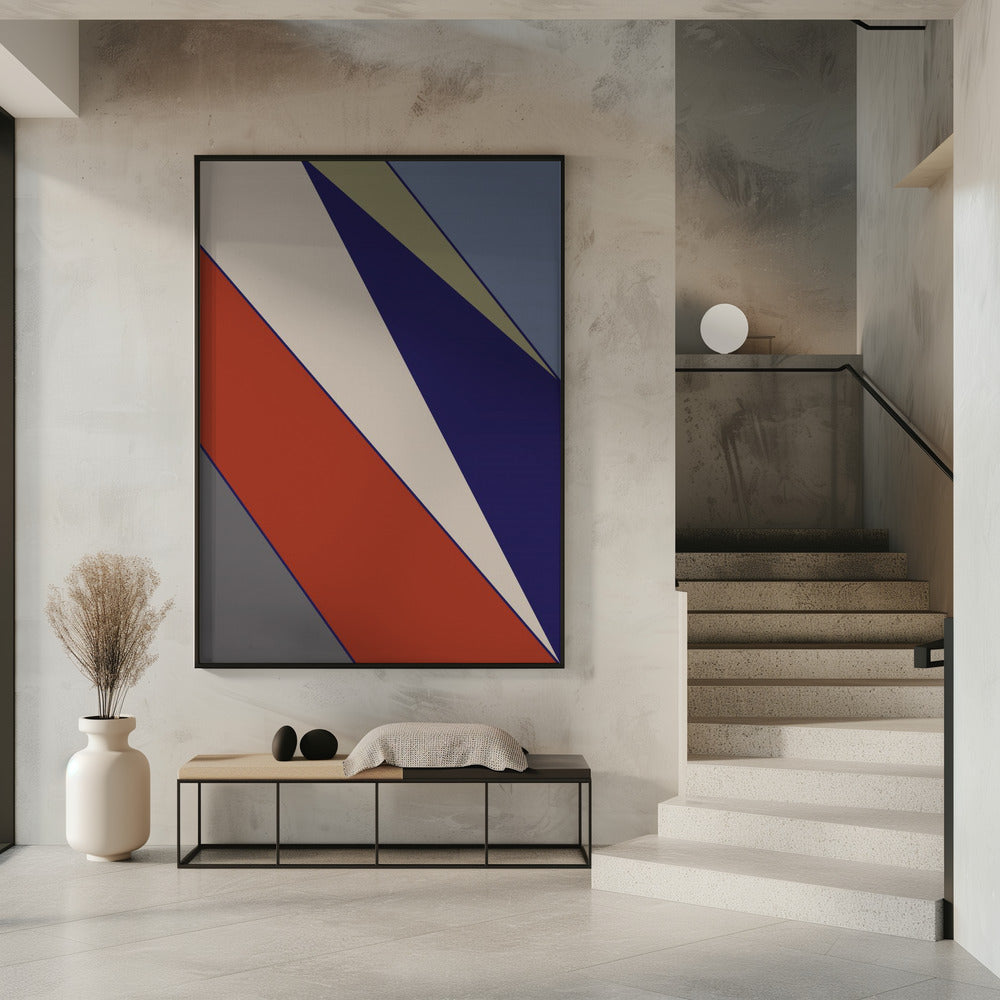Kleurblokken 05 | Poster