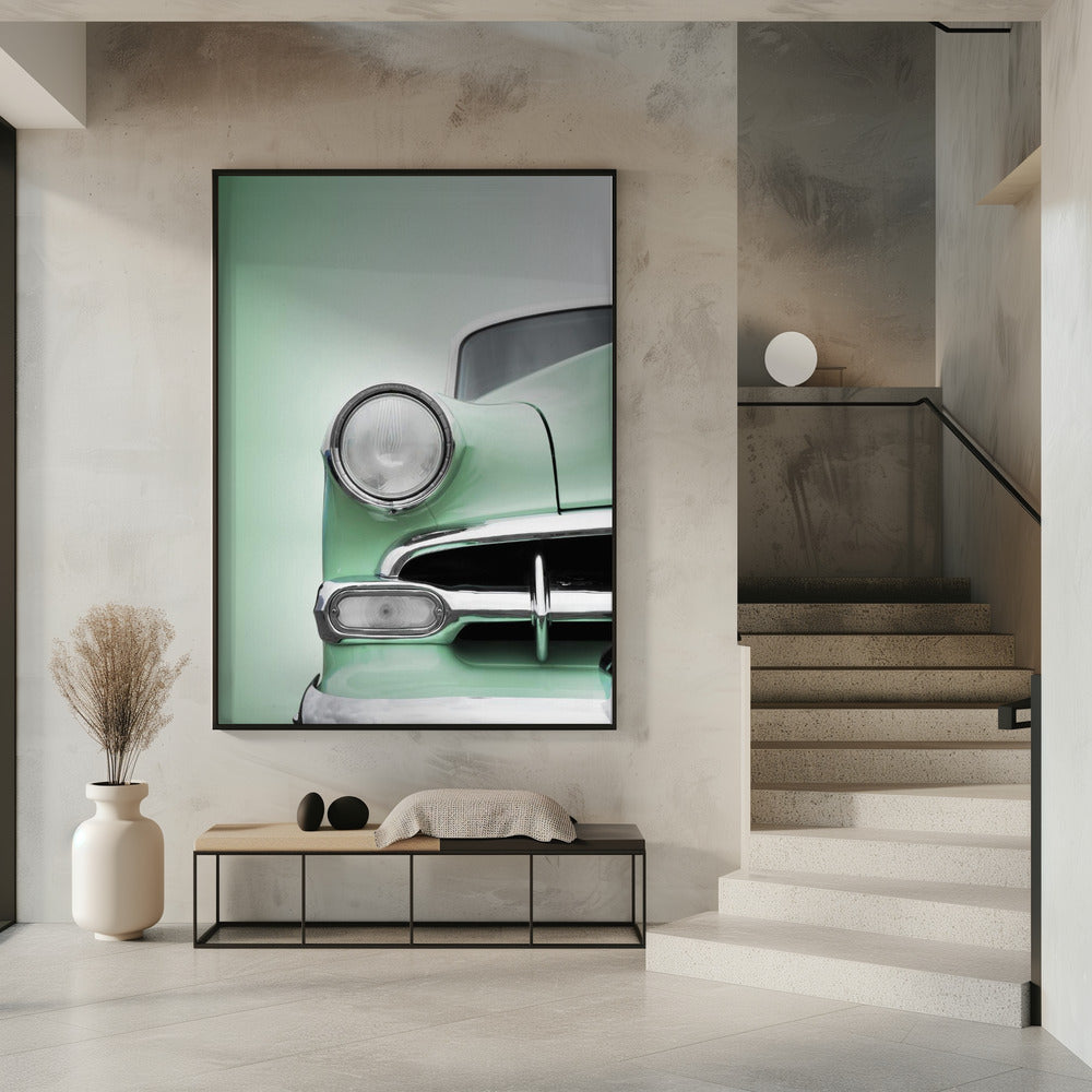 Amerikaanse klassieke auto 1954 Bel Air Powerglide | Poster