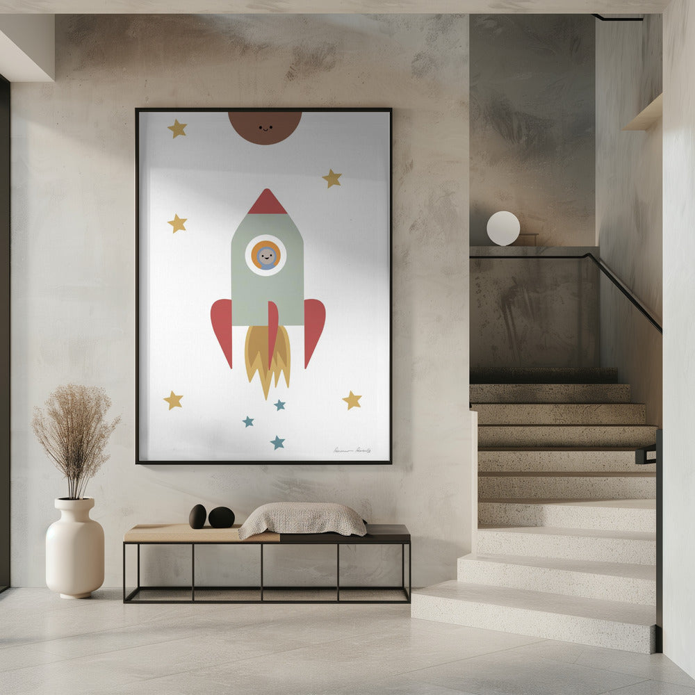Zonneraket | Poster