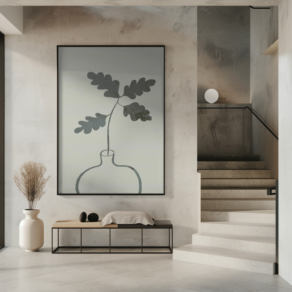 Groene Eikenplant | Poster