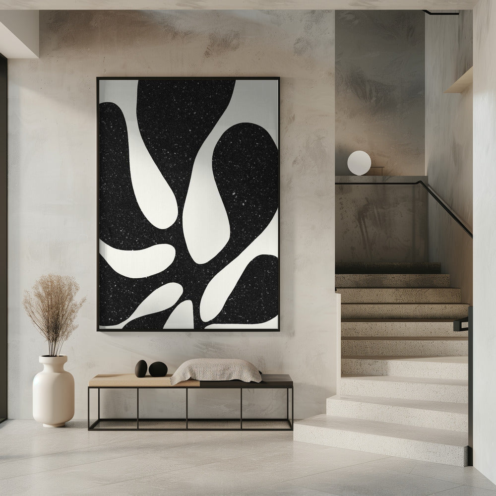 Organisch silhouet | Poster