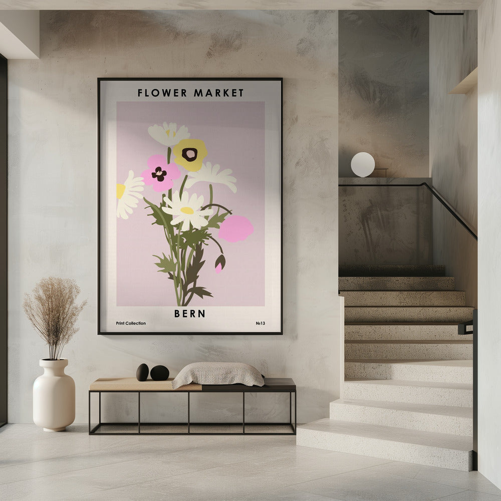 Bloemenmarkt Bern | Poster