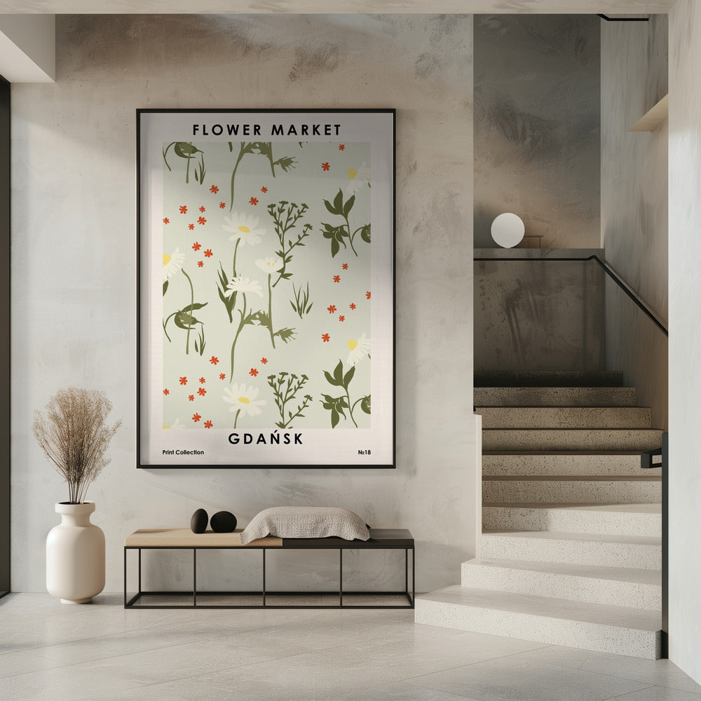Flower Market Gdańsk | Poster