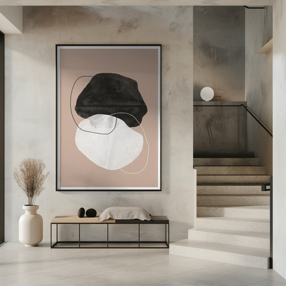 Aardse abstracties | Poster