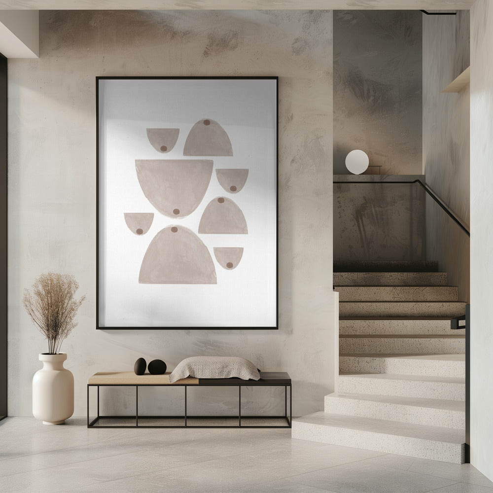 Gebalanceerd minimalisme | Poster