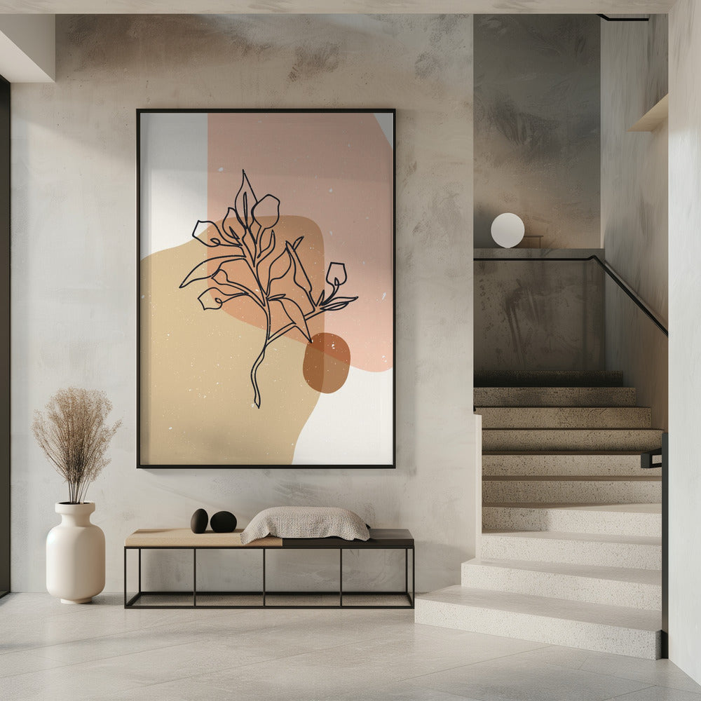 Abstracte compositie 14 | Poster