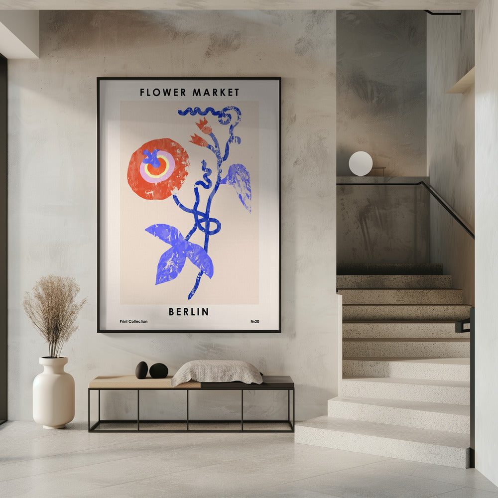 Flower Market. Berlin | Poster