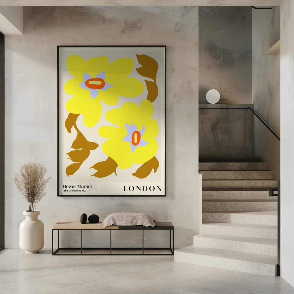 Flower Market. London | Poster