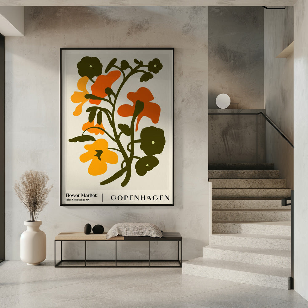 Flower Market. Copenhagen | Poster