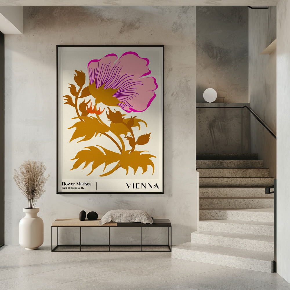 Flower Market. Vienna | Poster